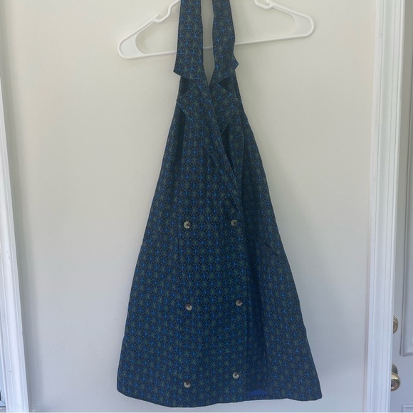 Free People Louie Blazer Mini Dress Halter Neck Open Back Size S - Picture 7 of 15